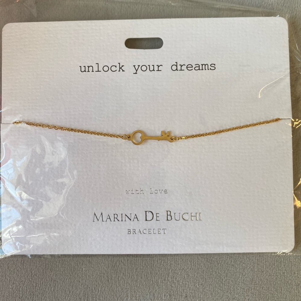 ‘Unlock Your Dreams’ Luxe Key Freedom Bracelet - Picture 5 of 6